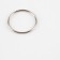 Step ring, metal, 20 mm, silver color