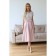 Female dress, size 42, pink color