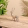 Souvenir "Deer" aluminum 12x6x15 cm