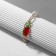 Bracelet "Arbuzik" pearls, colored in gold, l = 16 cm