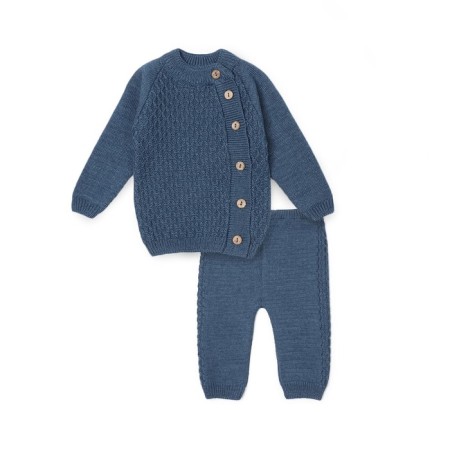 Knitted crumb set, height 86-92 cm
