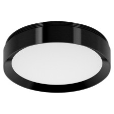 Front nozzle for a lamp housing with a diameter of the hole D85mm ambrella like, Diy Spot, N8113, Black Polized Color