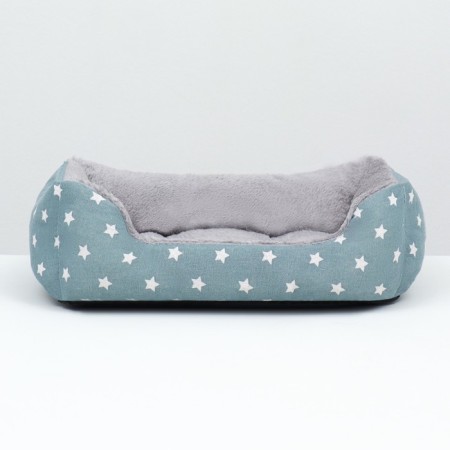 Lynchik for animals "Stars", 45 x 30 x 15 cm, gray-1