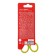 Baby scissors 13 cm Erichkrause "Junior Softy Jolly Friends", rounded ends, comfortable hands, mix, blister
