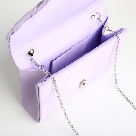 Female bag on a magnet, lilac color-5