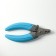 Coogers of the side with 2 holes, large, blue