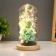 Nightlight "Azure Flowers" LED from batteries 3HAAA 11x11x22 cm Risalux