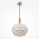 Suspended lamp Maytoni Mod268PL-01G, 1HE27, 60W, 32x32x343 cm, color gold