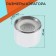 Zein aerator, internal thread, d = 22 mm, mesh metal, plastic housing, chromium color
