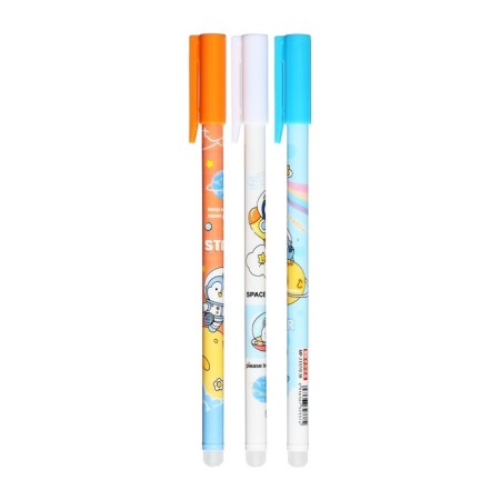 Gel handle with Erased Calligrata ink, 0.38mm, blue rogue, anime case, mix-2