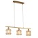 Suspension lamp 1x40W E14, size 70x13.1x120 cm