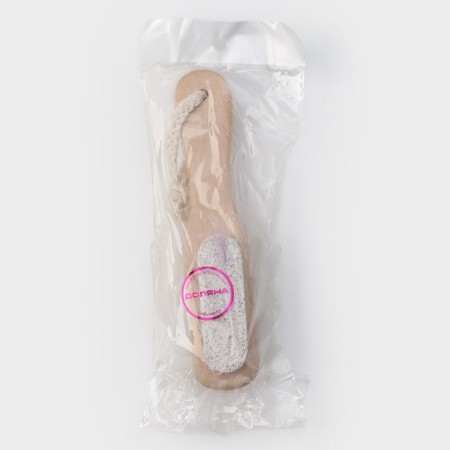 Body brush with a handle of a share, natural bristles-8