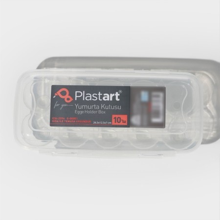Egg storage container, 10 cells, 26.5 × 12.5 × 7 cm-2