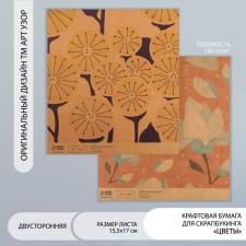 Scrapbooking paper bilateral craft 