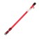 Cat Aznikiy "Bow" with rhinestones, 30 x 1 cm, red
