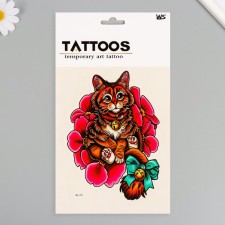 Tattoo on the body color 