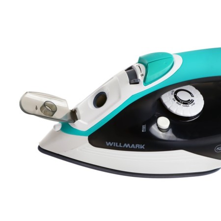 Willmark SI-2280CS iron, 2200 watts, ceramic soles, 250 ml, gray-green-3