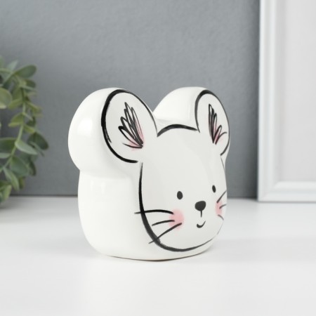 Piggy bank Ceramics "Cute Mouse" 8.9x14.8x11.8 cm-1
