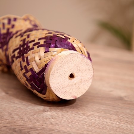 Vaska wicker, from bamboo 11x11x17 cm-4