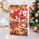 Postcard "The most magical New Year!" Glitter, Congrev, 12.5 x 19.4 cm