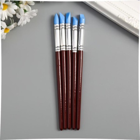 Tools for modeling and adding a form (set of 5 pcs) 16.5 cm