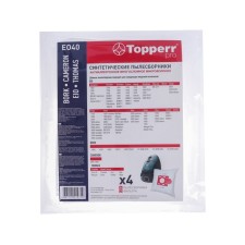 Topperr vacuumber synthetic for the EO40, Cameron vacuum cleaner, 4 pcs