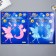 Phosphorus sticker "Fairy and month" with adhesive pads set 29.5x25 cm