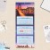 Calendar quarterly mini-City "City Lights" 2025, 19.5 x 47 cm