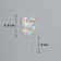 Candle in the cake on the skewer "Air number. Birthday!", Number 5