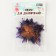 Decor for creativity "Butterfly Fire", two -layer, set of 12 pcs., Size 1 pc. - 5 × 5 cm