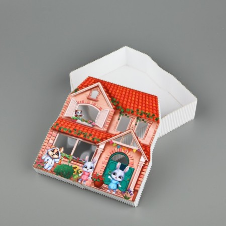 Gift box "Funny animals", 17 x 17 x 5 cm-3