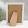 Photo frame 13x18 (281G) white with gold (plastic screen)