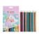 Pencils 18 flowers, "princess", wooden, hexagonal