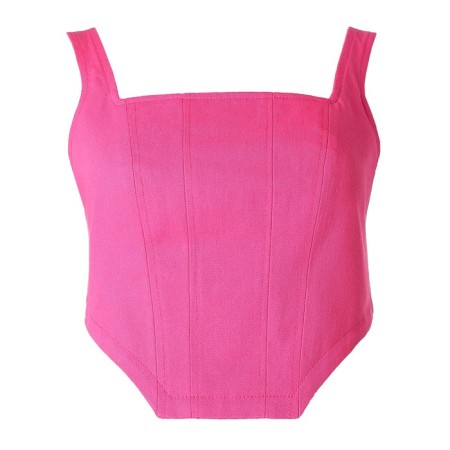 Top female denim Mist: Denim R.46, Pink-5