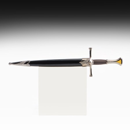 Suv. product dagger, black scabbard, 35cm-1