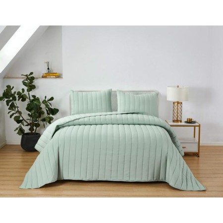 A set with a veil "Michael", size 230x250 cm, 50x70 cm - 2 pcs, emerald color
