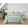 A set with a veil "Michael", size 230x250 cm, 50x70 cm - 2 pcs, emerald color