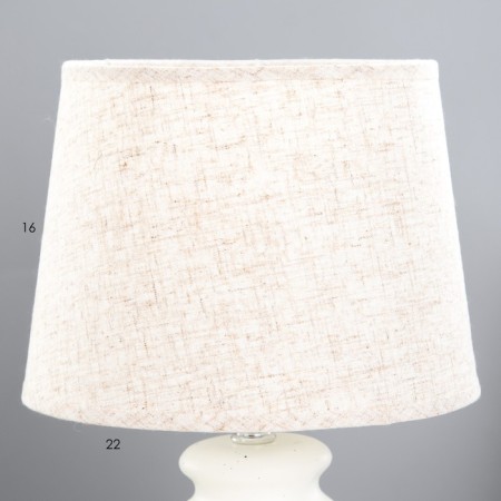 E14 40W white-gray 22x22x38 cm Risalux desktop-3