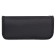 Penal soft 2 compartments, 80 x 210 x 65 mm, voluminous, calligrata, black