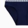Panties female slips, dark blue color, rr 44-46
