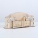 Organizer for clerical objects "Flowers", wood, 28 x 12.5 x 8 cm