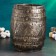 Piggy bank "Barrel" 21x21x30cm, bronze