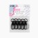 Metal carbine, 38 × 12 mm / 10 × 1 mm, 5 pcs, black color
