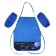 Apron for labor + sleevens, 490 x 390/250 x 120 mm, height 116-146 cm, NF-2 Black Moto 2022