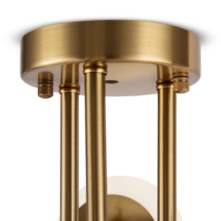 Freya FR5205PL-06BS Damask ceiling lamp, 790x790x400 mm, E27, 6x60W, brass color-2