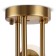 Freya FR5205PL-06BS Damask ceiling lamp, 790x790x400 mm, E27, 6x60W, brass color