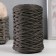Knitting cord 100% polyester 3mm 100m/200 ± 20g (12-dark gray)