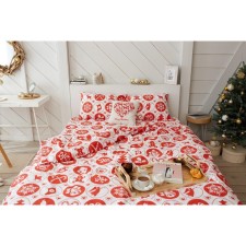 Постельное белье LoveLife евро "New Year's gifts" 200*217см,240*225см,50*70см-2шт