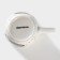 Porcelain shade "Kotik", 350 ml, white color
