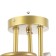 Elor chandelier 3he27 40W gold 58x26 cm